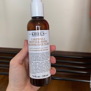 Kiel’s foaming face wash